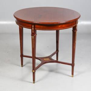 BORD, Louis XVI-stil, mahogny, mässingsbeslag