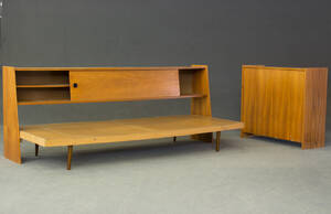 Daybed ausziehbar und Wäschetruhe 2
