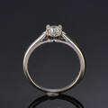 Brillant solitairering ca 0.50 ct