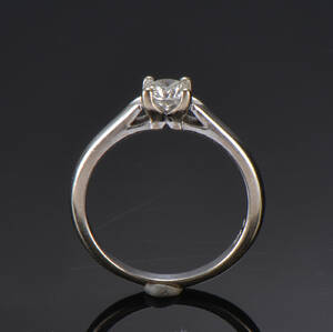 Brillant solitairering ca 0.50 ct