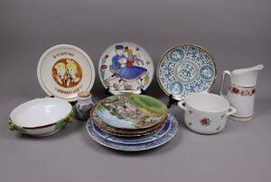 Diverse porslin, Rörstrand, Gefle, Upsala Ekeby m.fl, 13st