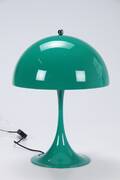 Verner Panton for Louis Poulsen, model Panthella mini bordlampe bluegreen