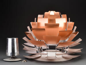 Poul Henningsen. Koglen i kobber Ø 84 cm  Denne vare er sat til omsalg under nyt varenummer 4808548