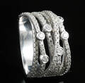 18kt diamond ring approx. 0.93ct