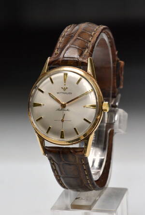 Wittnauer Automatic herrearmbåndsur af forgyldt stål