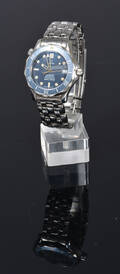 Omega, herrearmbåndsur, model Seamaster Professional Chronometer  Denne vare er sat til omsalg under nyt varenummer 4834601