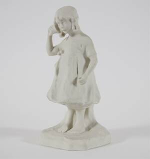 Figurin, parian, Gustavsberg, 1925
