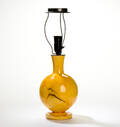 Herman A. Kähler. Bordlampe af lertøj