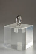 Diamantring i 18K vitguld, ca 0.10 ct