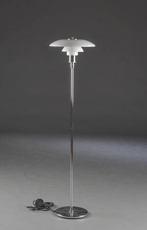 M25016  Poul Henningsen. Gulvlampe  standerlampe, model PH 3½  2½   Denne vare er sat til omsalg under nyt varenummer 4415988