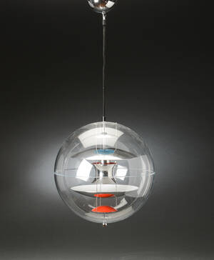 Verner Panton. Pendel, VP-Globe, Ø 40 cm.