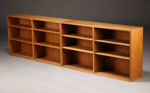 Børge Mogensen. Par bogreoler, egetræ 2