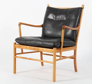 Ole Wanscher. Lænestol Colonial Chair af kirsebær, model PJ149
