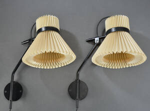 Le Klint. Et par Krone væglamper. Model 393. 2 Denne vare er sat til omsalg under nyt varenummer 4827293