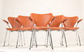 Arne Jacobsen. Seks Syveren armstole, model 3207 6  Denne vare er sat til omsalg under nyt varenummer 4086591