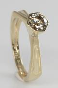 Solitairering, ca. 0.70 ct.