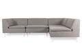 DAMM MODULSOFA betrukket med slidstærkt URBAN GREY møbelstof