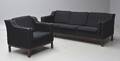 Trepers. sofa samt lænestol. 2