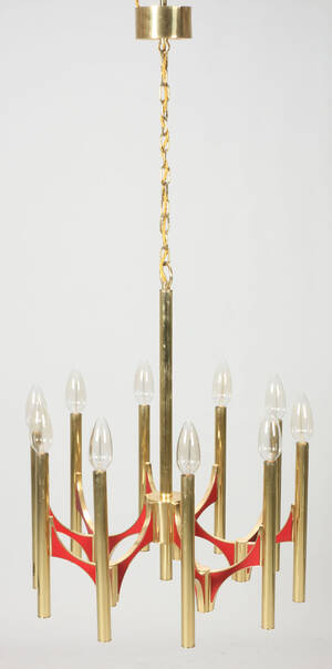 Sciolari lysekrone i messing