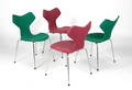 Arne Jacobsen 1902-71. Sæt på fire stole, model 3130 4  Denne vare er sat til omsalg under nyt varenummer 4829098