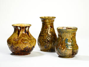 Møller  Bøgely. Tre skønvirke vaser 3