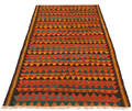 Handknuten persisk matta, Harsin-Kelim 210 x 145 cm