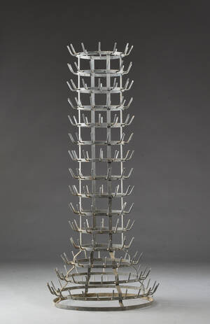 Flaskestativ, H. 148 cm