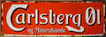 Carlsberg skilt, emalje 