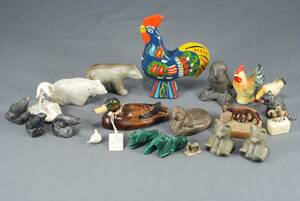 DJURFIGURINER, OLIKA MATERIAL, I PARTI