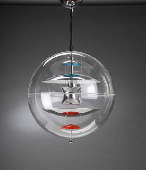 Verner Panton. VP-Globe pendel, Ø 40 cm