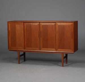 Dansk møbelproducent. Skænk, teaktræ, 1960erne