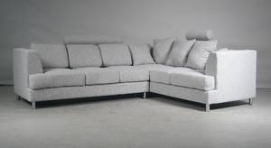 Italiensk design. Modul Hjørnesofa med chaiselong.