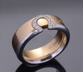 Omega, My Choice brillantring af 18 kt. Guld og hvidguld