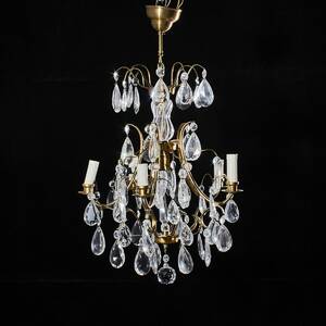 Ljuskrona, rokokostil