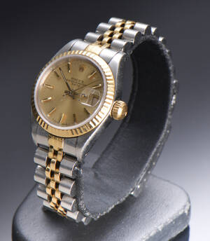 Rolex Oyster Perpetual Date, damearmbåndsur