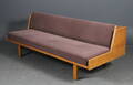Hans. J. Wegner. Briks  sovesofa, stel af egetræ