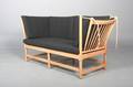 Hyndesæt til Børge Mogensens tremmesofa, model 1789, Grå uld.