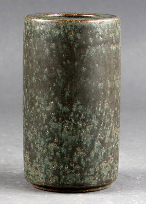 Palshus vase af stentøj  Denne vare er sat til omsalg under nyt varenummer 4412172