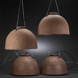 Fire Københavnerlamper Ø. 46 cm. 4 