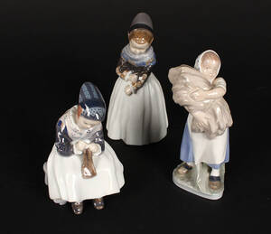 Royal Copenhagen, figurer 3