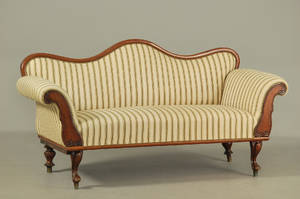 Chr. VIII sofa, mahogni Denne auktion er annulleret - se nu vare 1952871