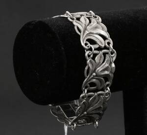 Armband i silver, Elvik, Norge