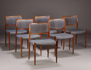 N. O. Møller Spisestole 6