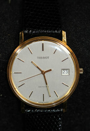 Herrearmbandsur, Tissot Seastar, 18K