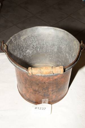 Kopparhink, H 23 cm