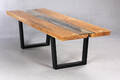 Plankebord i massiv eg med glasplade Denne vare er sat til omsalg under nyt varenummer 4842766