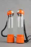 Tischleuchte, Orange, von Staff der 19501960er 2