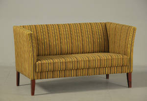 Ubekendt producent, London sofa, med stribet uld