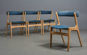 Kai Kristiansen, 4 stole af eg med uld 4