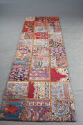 Matta patchwork, Iran, 298 x 84 cm